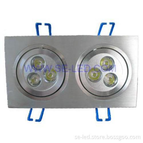 6*1W LED Ceiling Lamp with CE FCC ROHS